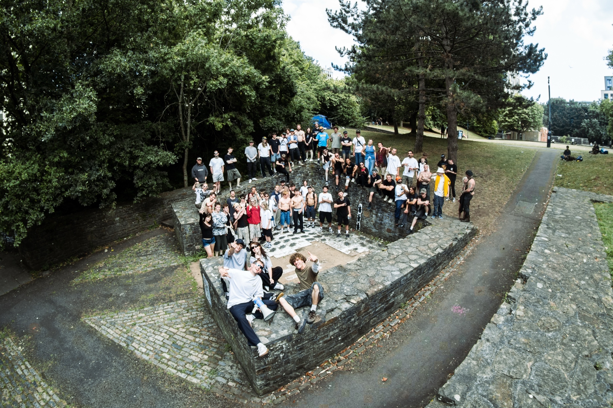 The StreetMedia Social crowd in Bristol