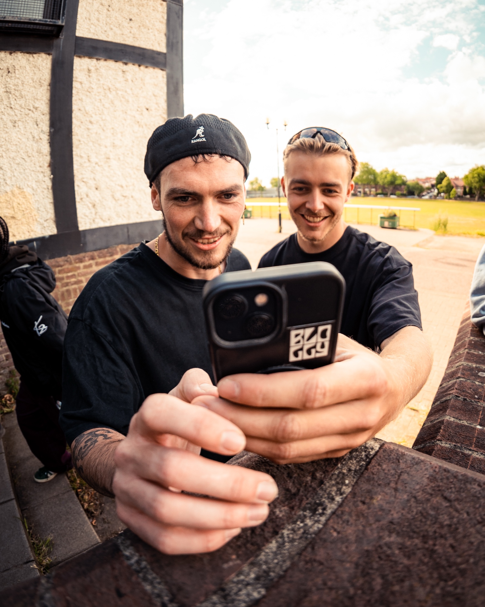 Community selfie at the SM Social V2