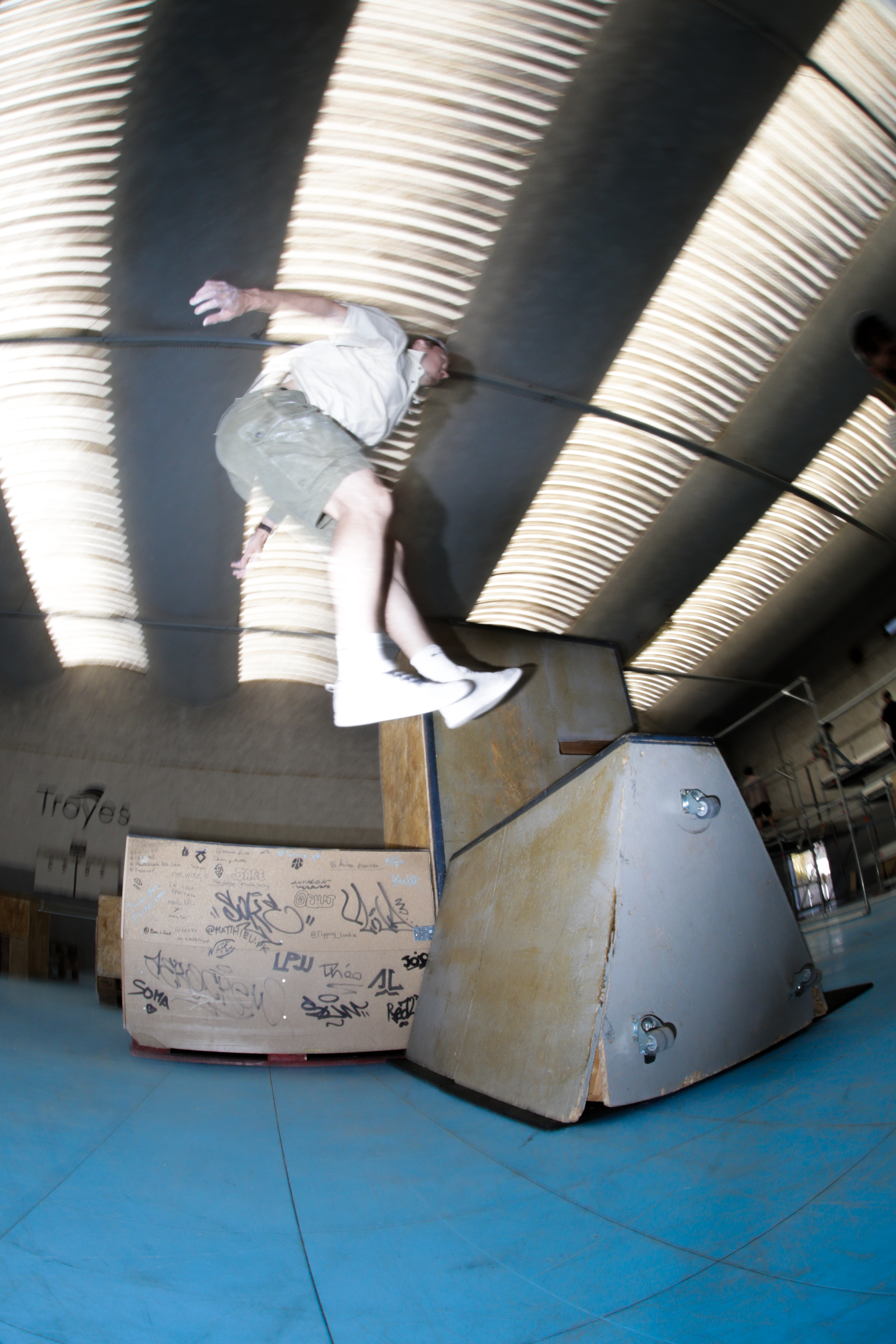 Community gathering at AeroJam in Troyes, France