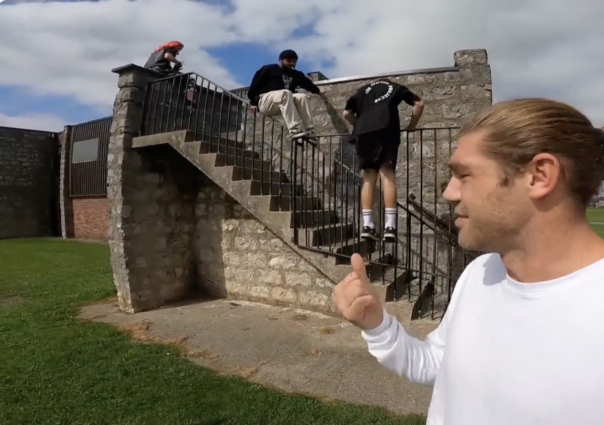 Moreton Pavilion — an iconic parkour spot on the Wirral