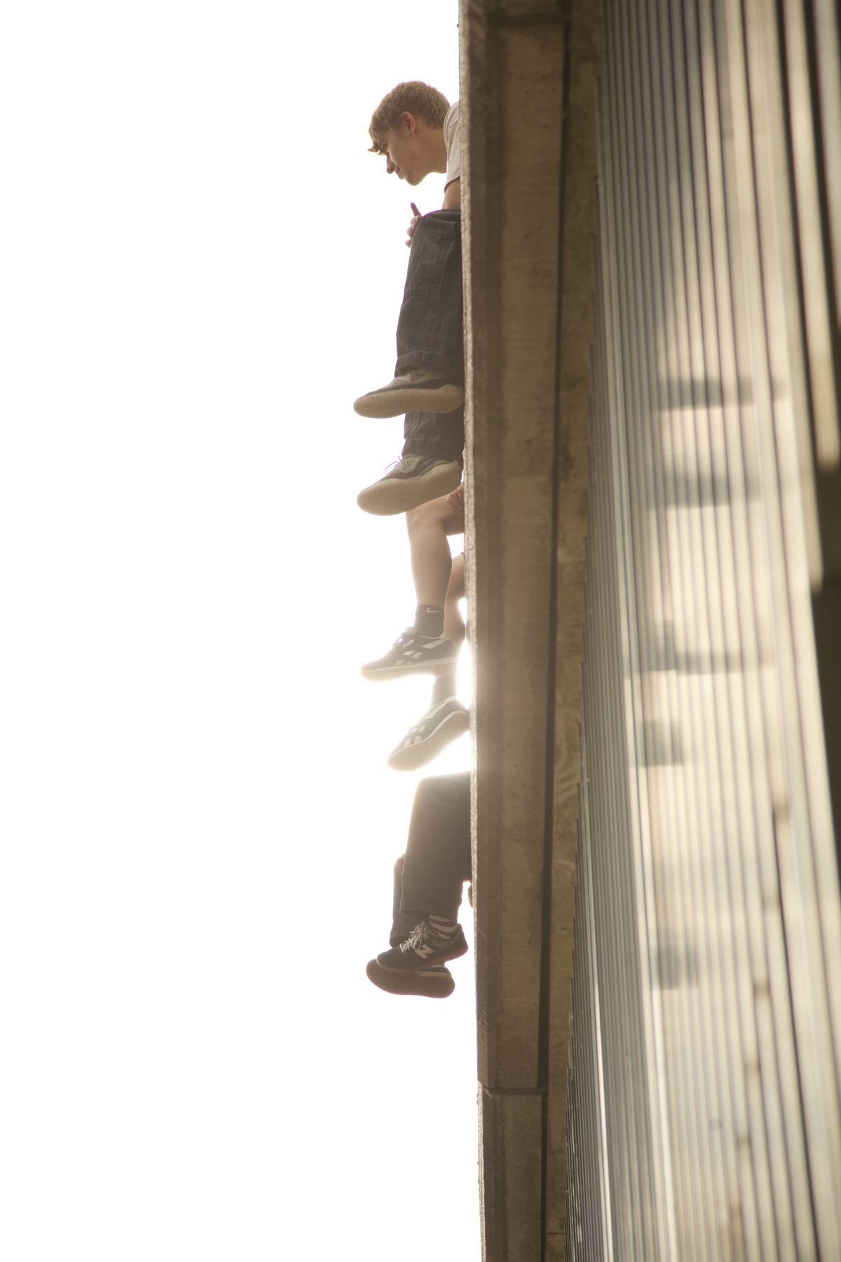 Northern Sole production photography capturing parkour in northern cities